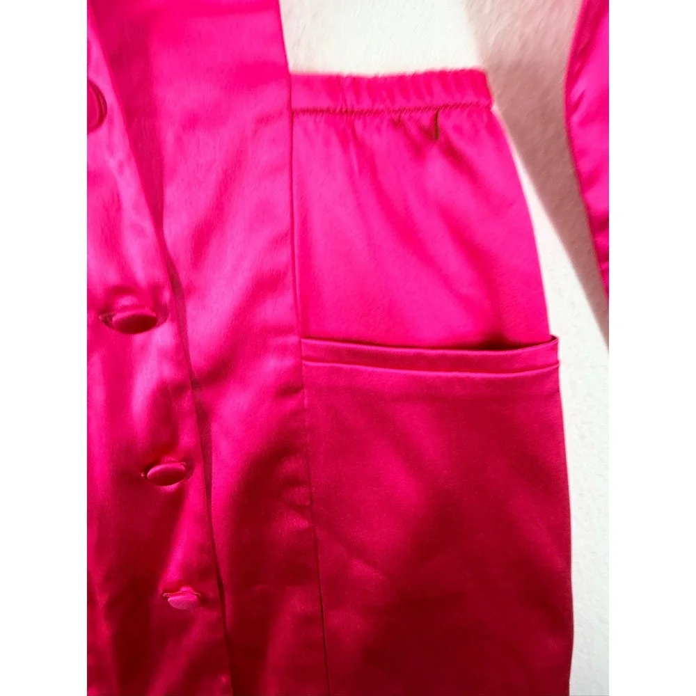 NEW Romeo Hunte x The Drop Hot Pink Cutout Blazer Dress Size M